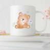 Mug “Petit Ours” personnalisable – Ajoutez un prénom, choisissez police & couleur