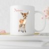 Mug Faon Personnalisable avec Prénom – Choix de Couleur et Police