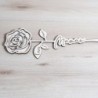 Rose en bois personnalisable "Maman"