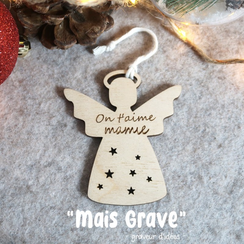 Suspension de sapin Ange – Décoration Noël