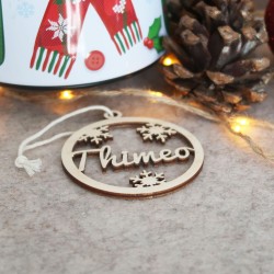 Suspension de sapin Flocon – Décoration Noël