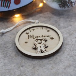 Suspension de sapin Bonhomme Pain d’Épices – Noël