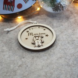 Suspension de sapin Bonhomme Pain d’Épices – Noël