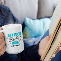 Mug Merci Maître – Cadeau Original et Personnalisable