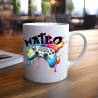 Mug Manette de Jeux Personnalisable – Deux Prénoms et Mains Entrelacées
