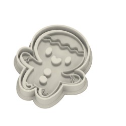 Emporte-pièce Cookie Bonhomme Pain d’Épices – Noël