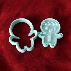 Emporte-pièce Cookie Bonhomme Pain d’Épices – Noël