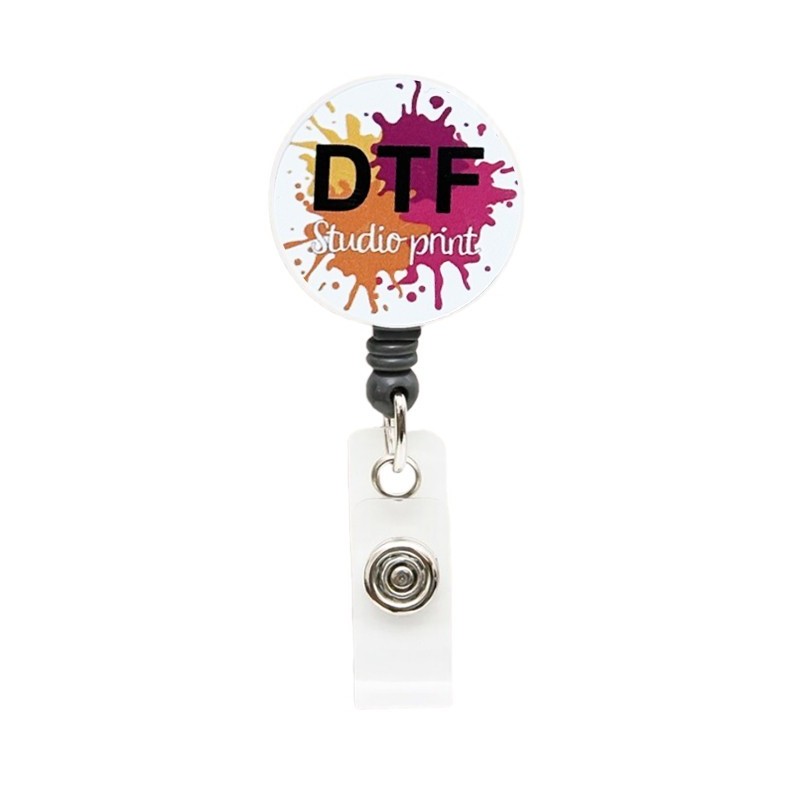 Porte Badge 100% Personnalisable – Accessoire Professionnel avec Nom, Logo ou Texte