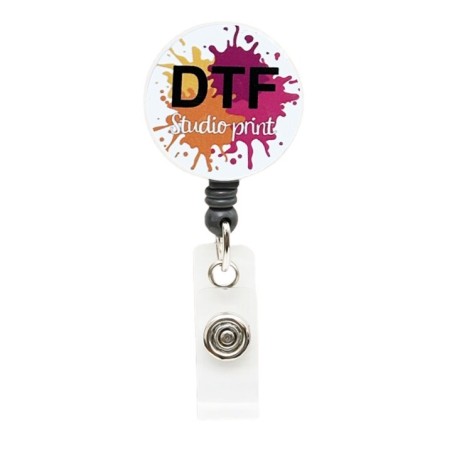 Porte Badge 100% Personnalisable – Accessoire Professionnel avec Nom, Logo ou Texte
