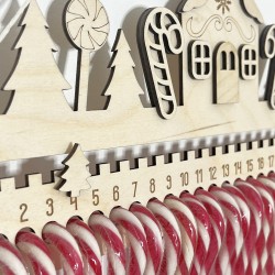 Compte à rebours de Noël Sucre d’Orge – Calendrier de l’Avent