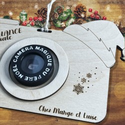 Caméra Magique du Père Noël – Modèle Appareil photo