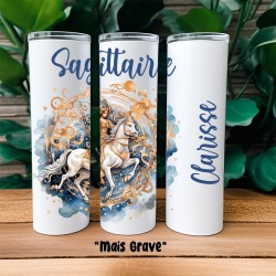 Tumbler Isotherme Personnalisé “ASTRO” – Gobelet Inox Thème Astronomie, Cadeau Original Passion Astronomie