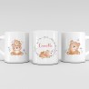 Mug “Petit Ours” personnalisable – Ajoutez un prénom, choisissez police & couleur