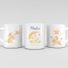 Mug Lion Personnalisable avec Prénom – Choix de Police et Couleur