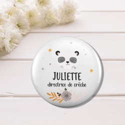 Badge Personnalisable – Métier Animal, Accessoire Professionnel pour Vétérinaire et Soigneur