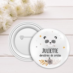 Badge Personnalisable – Métier Animal, Accessoire Professionnel pour Vétérinaire et Soigneur