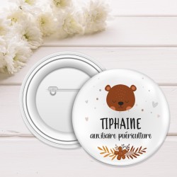 Badge Personnalisable – Métier Animal, Accessoire Professionnel pour Vétérinaire et Soigneur