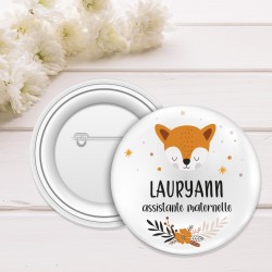 Badge Personnalisable – Métier Animal, Accessoire Professionnel pour Vétérinaire et Soigneur