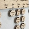 Calendrier des Anniversaires Personnalisable – Organiseur Familial et Cadeau Unique