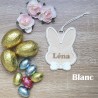 Décoration / Suspension Lapin Personnalisable – Cadeau Naissance et Chambre Enfant