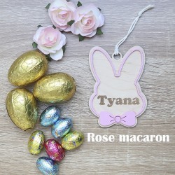 Décoration / Suspension Lapin Personnalisable – Cadeau Naissance et Chambre Enfant