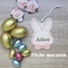 Décoration / Suspension Lapin Personnalisable – Cadeau Naissance et Chambre Enfant