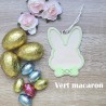 Décoration / Suspension Lapin Personnalisable – Cadeau Naissance et Chambre Enfant