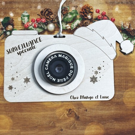 Caméra Magique du Père Noël – Modèle Appareil photo