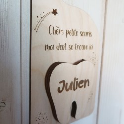 Cintre de Porte "La Petite Souris" – Décoration Chambre Bébé Personnalisable