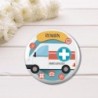Badge Personnalisable – Métier Ambulancier, Accessoire Professionnel avec Nom et Prénom