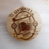 Sous-verres en bambou personnalisables – Choix de visuel & prénom | Cadeau original