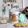 Box de Noël "Kit Cookie" – Mug, suspension et cookie cutter personnalisables