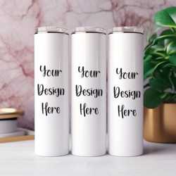 Tumbler Isotherme 100% Personnalisable – Gobelet Inox Chaud/Froid, Cadeau Unique et Personnalisé