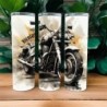 Tumbler Isotherme Personnalisé “Moto” Modèle 1 – Gobelet Inox pour Motard, Cadeau Original Passion Moto