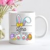 Mug de Pâques “Bunny Pink” – Mug lapin bleu, cadeau printanier et mignon
